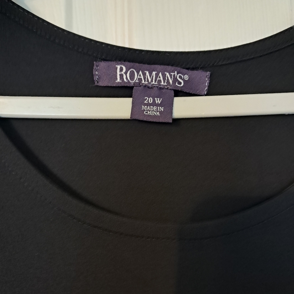 Roamans Dress with Infinity Scarf - Picture 9 of 9